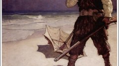 Crusoe footprint want able wyeth