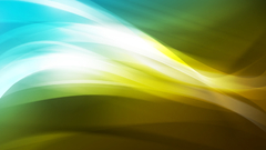 Crystal blue orange abstract