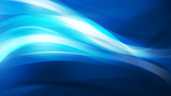 Crystal blue wave abstract