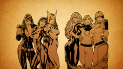 Crystals comics invisible woman Black Widow marvel comics 