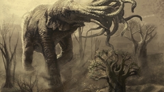 Cthulhu elephants artwork