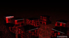 Cubes 3d futuristic