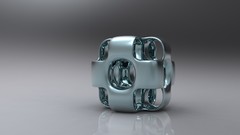 Cubes abstract 3D renders renders
