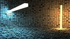 Cubes abstract digital art