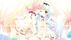 Cubes Calendar school spheres anime girls cuffs