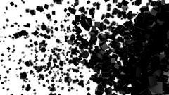 Cubes digital art abstract