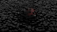 Cubes spheres cinema 4d