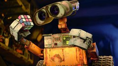 Cubes WALL E pixar rubiks cube