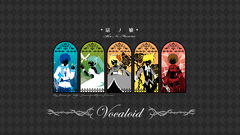 Cuffs roses meiko anime