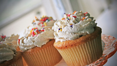 Cupcakes desserts depth of