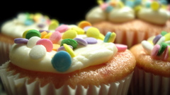 Cupcakes muffins icing