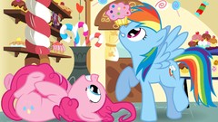 Cupcakes ponies rainbow dash pinkie pie My Little Pony: 