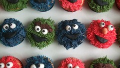 Cupcakes Sesame Street