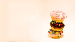 Cupcakes sweets (candies) desserts