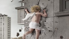 Cupid funny angels living room