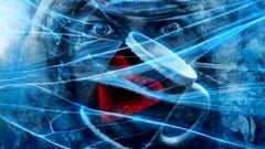 Cups minimalistic digital art romantically apocalyptic Vitaly S 