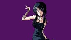 Cute Gothic Anime girl