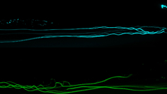 Cyan Green wavelengths