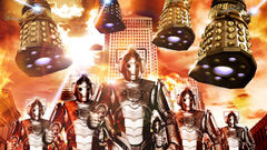 Cybermen Doctor Who daleks