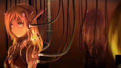 Cyborgs science fiction orange