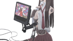 Cyborgs tie skirts glasses