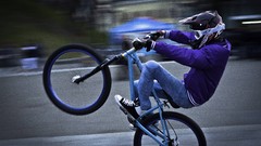 Cycle wheelie mountain bikes