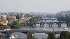 Czech Republic Europe Bridges architecture rivers cityscapes