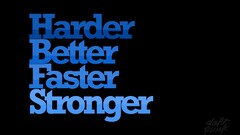 daft punk Typography black background quote Simple Background