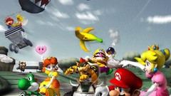 Daisy yoshi bowser mario kart Wario Mario Kart Double Dash