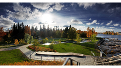 Dam panorama by jjuuhhaa