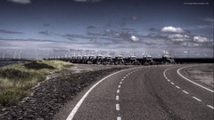 Dam roads The Netherlands