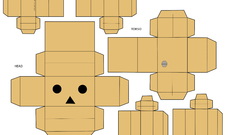 Danboard papercraft