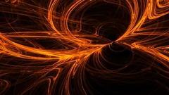 Dancing flames abstract