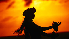 Dancing woman high girl