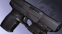 Danger weapons Guns tactical light renders fabrique nationale