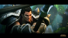 Darius League of Legends video games PC gaming video game art