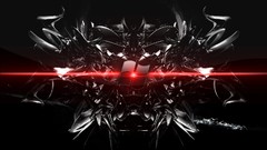 Dark abstract windows 7 alien microsoft windows