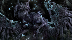 Dark angel fantasy artwork