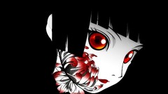 Dark Anime From Hell red eyes hell girl jigoku shoujo