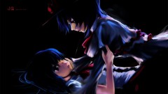 Dark anime girls touhou nagae iku hinanawi tenshi