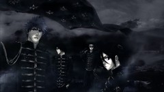 Dark Anime monochrome uniforms bleach kurosaki ichigo kuchiki 