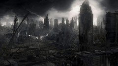 Dark Apocalypse destruction cities