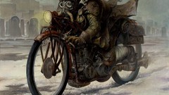 Dark artwork dieselpunk