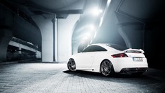 Dark Audi white Audi TT RS