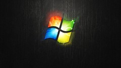 Dark backgrounds logos microsoft windows