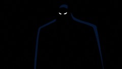 Dark Batman black background minimalistic Batman The Animated 