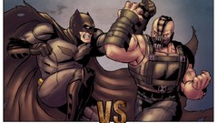 Dark Batman knight artwork Bane