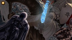 Dark berserk fantasy art