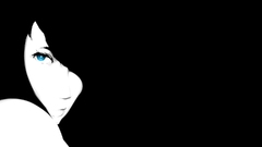 Dark blue eyes black