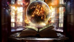 Dark Books tales spheres artwork digital art
